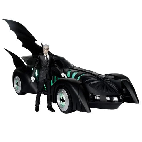 DC Batman Forever Batmobile Vehicle & Alfred 7-Inch Figure