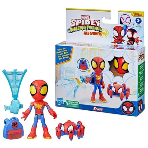 Spidey and His Amazing Friends Web-Spinners Figures Spidey