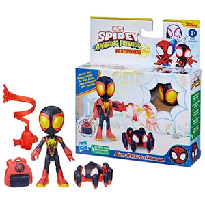 Spidey and His Amazing Friends Web-Spinners Figures Miles Morales Spider-Man