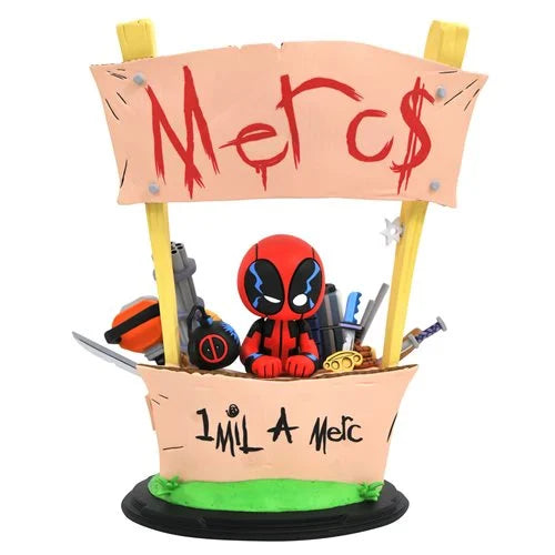 Marvel Animated Deadpool Merc for Hire Statue