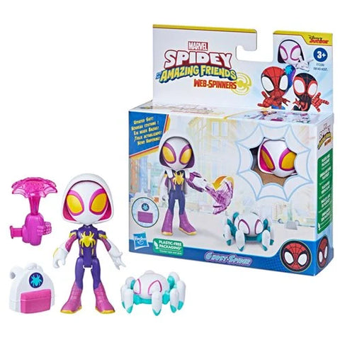 Spidey and His Amazing Friends Web-Spinners Figures Ghost-Spider