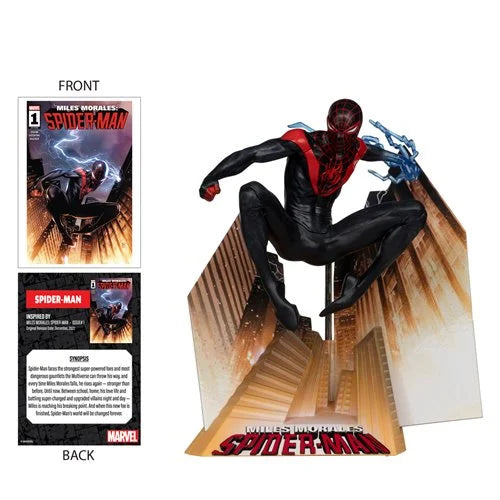 Marvel Wave 2 Miles Morales Spider-Man #1 1:10 Posed Figure