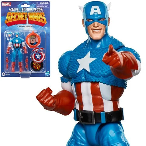 Secret Wars Marvel Legends Captain America Action Figure