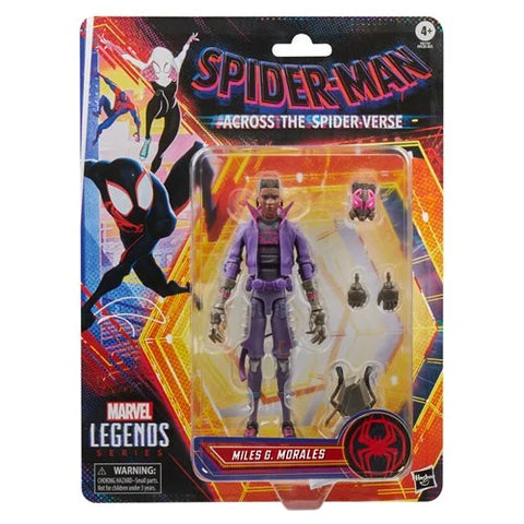 Spider-Man Across Spider-Verse Marvel Legends Miles G Figure