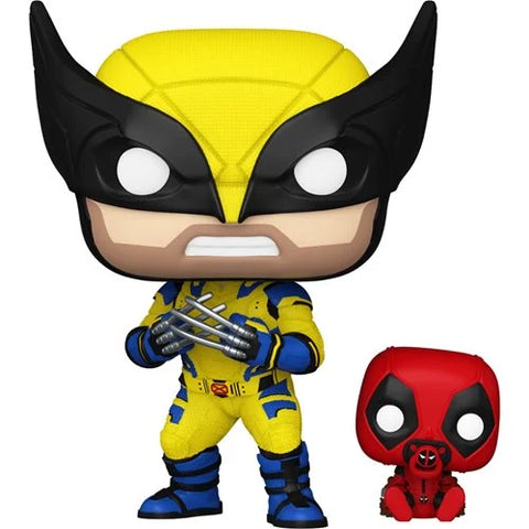 Deadpool & Wolverine with Babypool Pop! Vinyl and Buddy #1403