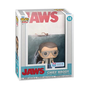 POP Jaws Chief Brody VHS Coverwith Case
