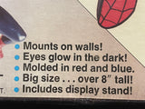 MPC Snap-Together Spider-Man Model Kit Clings To The Wall Eyes Glow In Dark