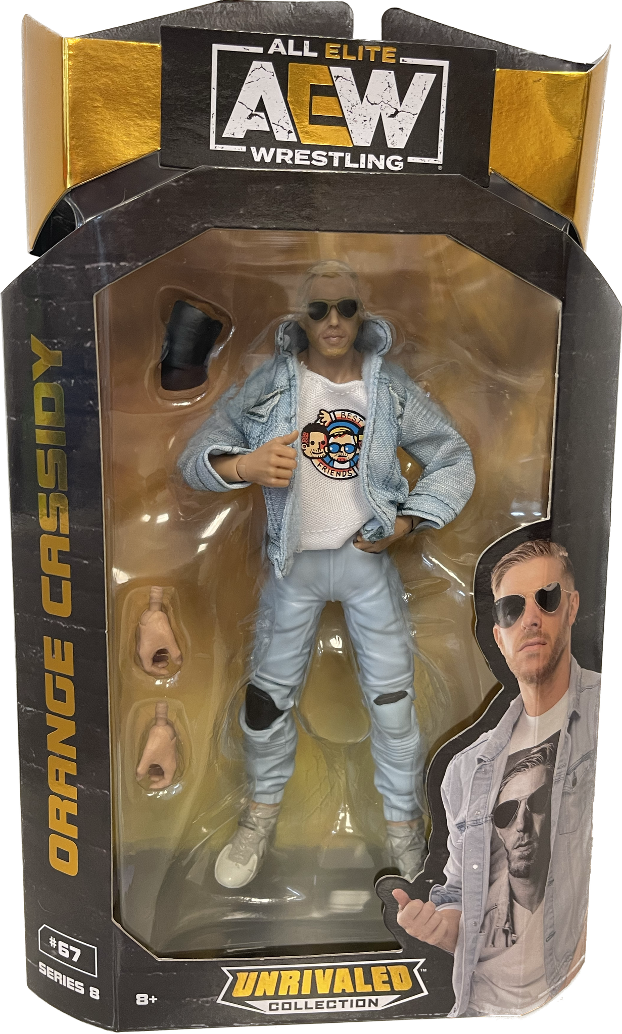 AEW Unrivaled Collection Series 8 #67 Orange Cassidy