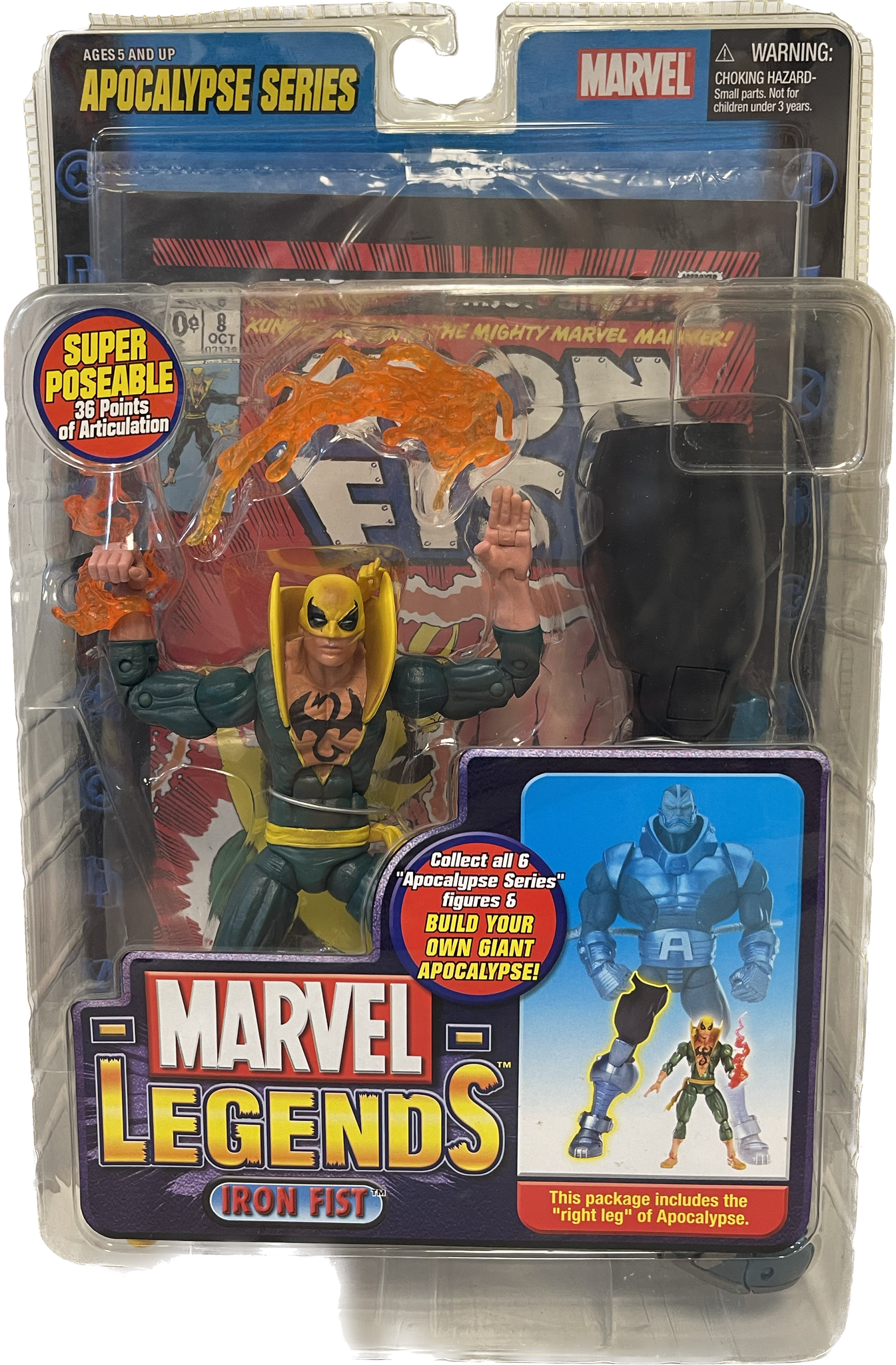 Marvel Legends Apocalypse Series Iron Fist