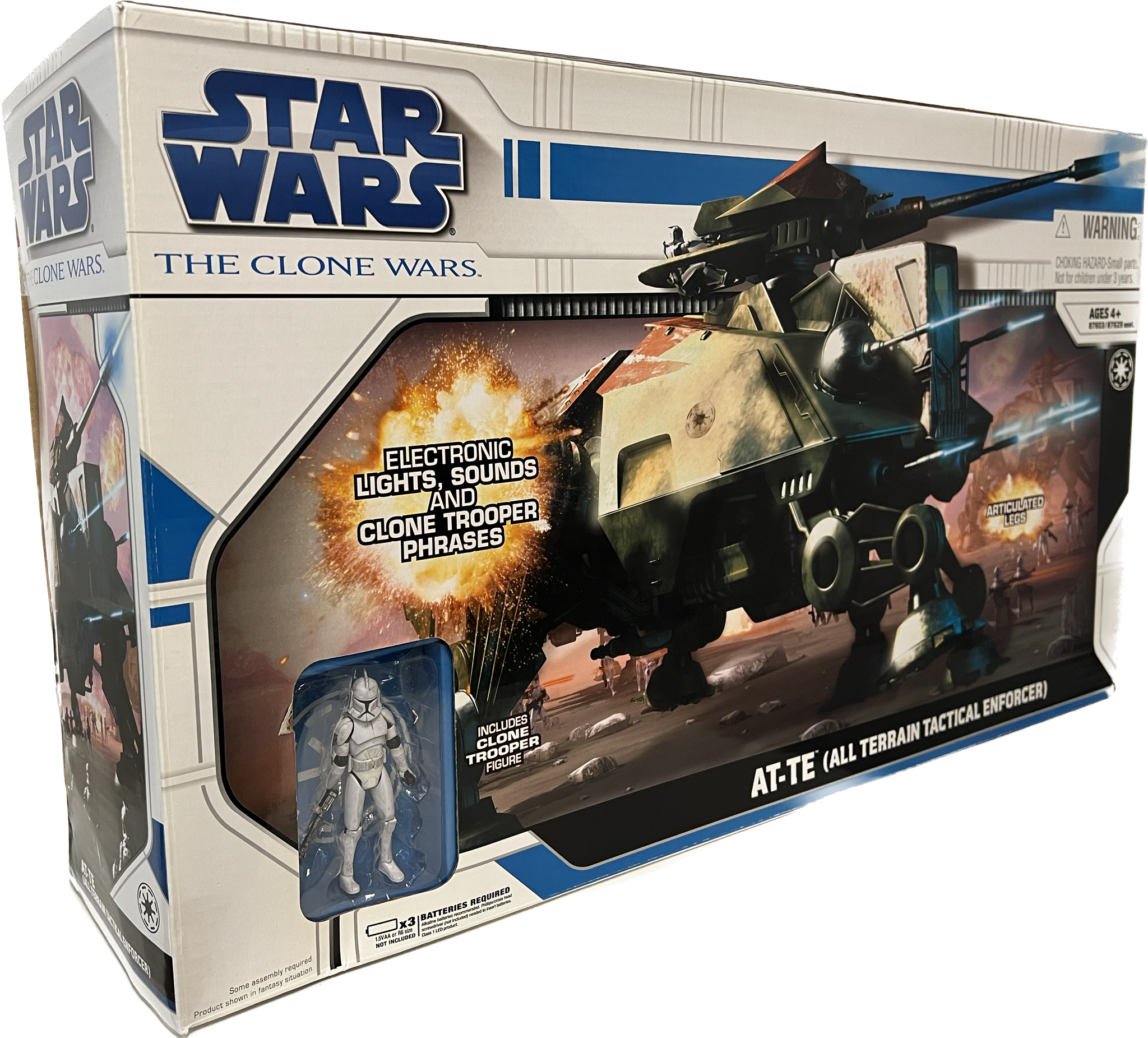 Star Wars The Clone Wars AT-TE (All Terrain Tactical Enforcer) Vehicle