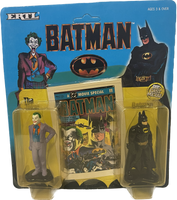 Batman Movie Die-Cast Metal The Joker and Batman Figure Set Unpunched