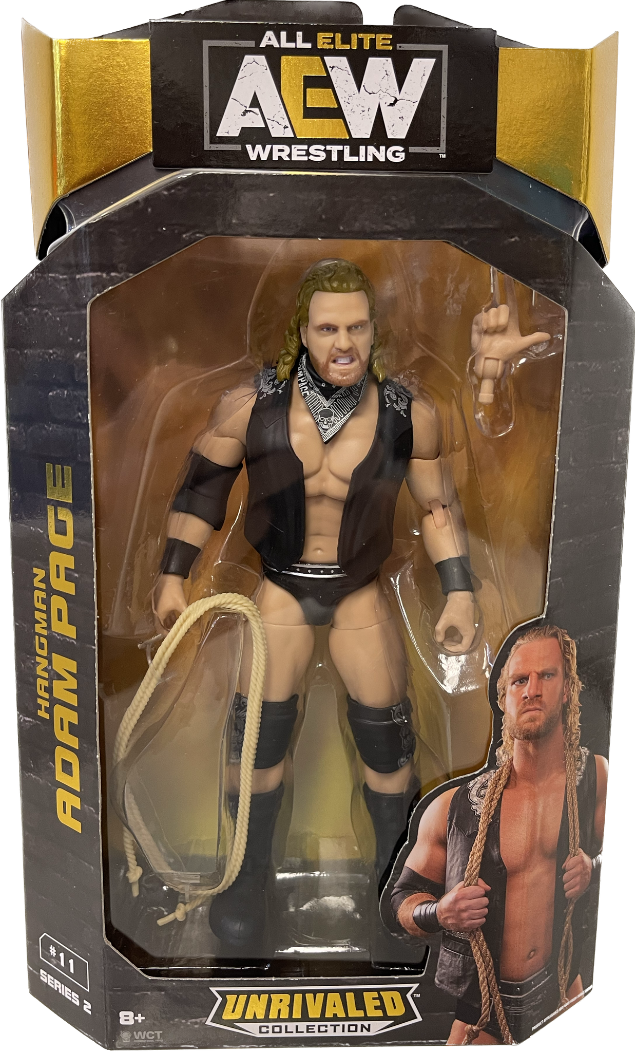 AEW Unrivaled Collection Series 2 #11 Hangman Adam Page