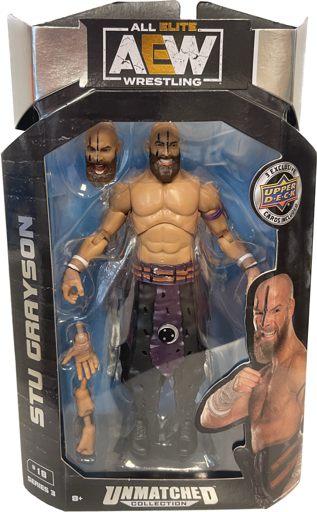 AEW Unmatched Collection Series 3 #18 Stu Grayson