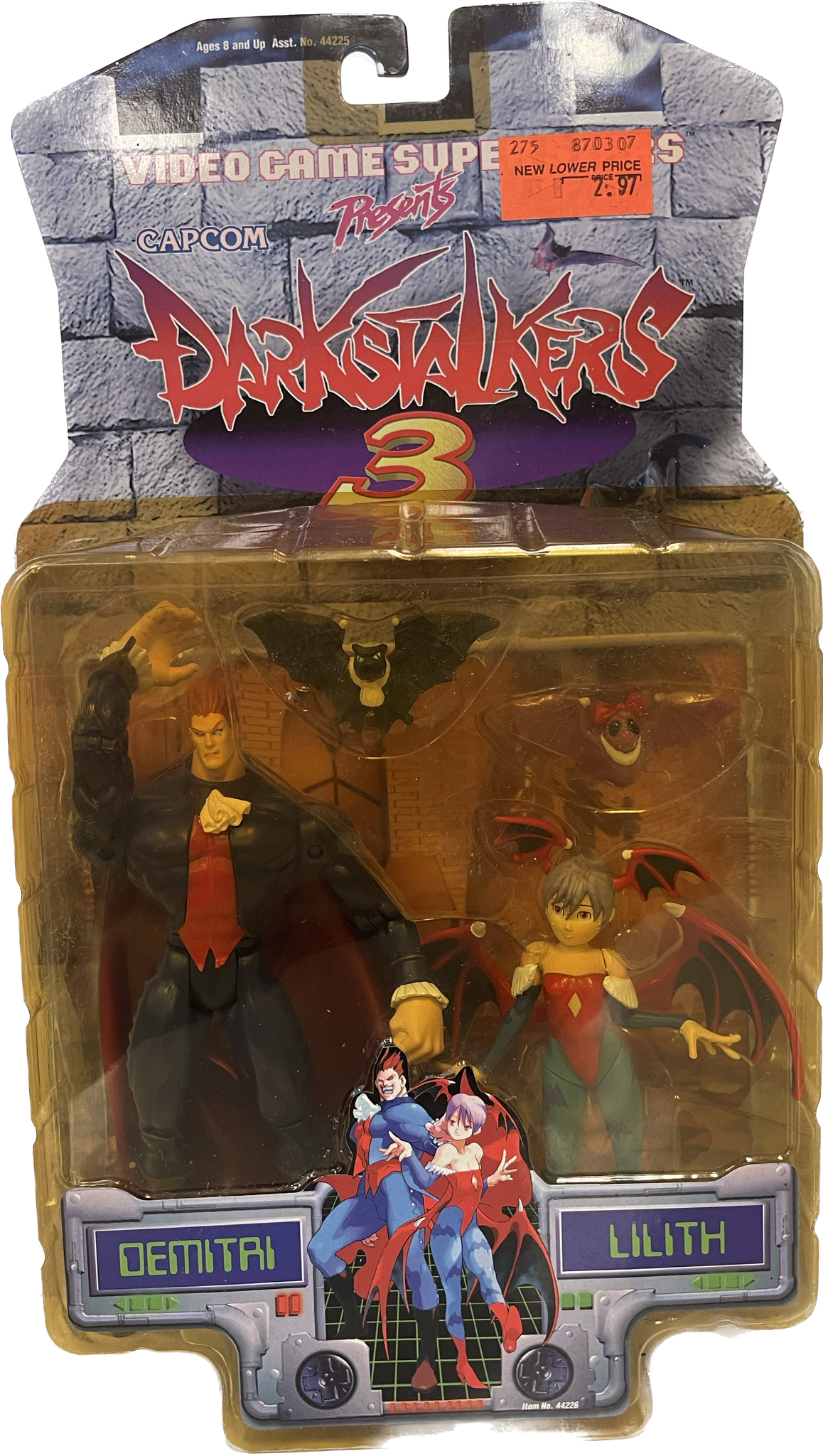 Darkstalkers 3 Demitri and Lilith Figure Set