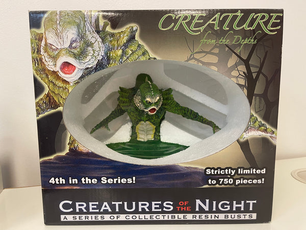Creatures Of The Night Creature From The Depths Resin Bust