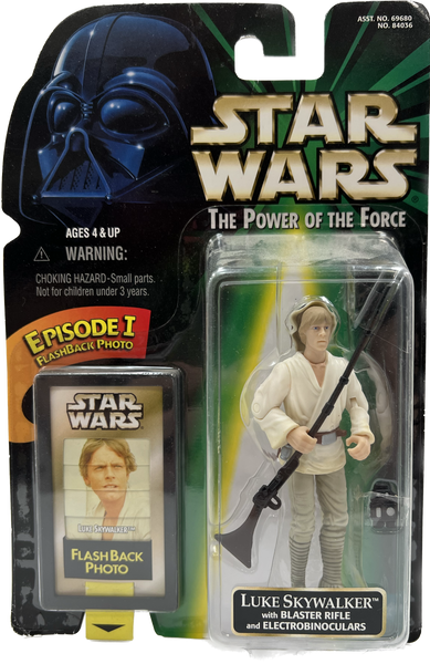 Star Wars Power of the Force Flashback Photo Luke Skywalker