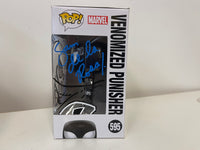 Pop! Venom Venomized Punisher #595 Vinyl Figure w/ Sam De La Rosa Sketch Signed