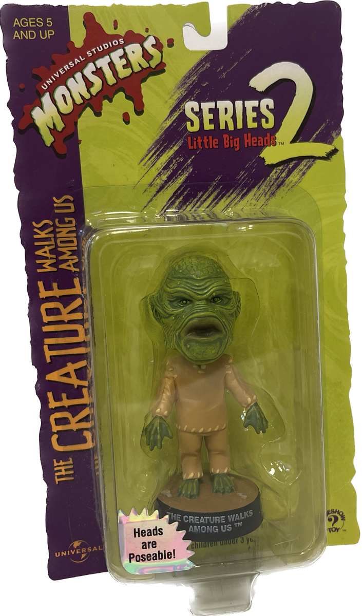 Universal Monsters Little Big Heads Series 2 The Creature Walks Among Big Ben's Comix Oasis