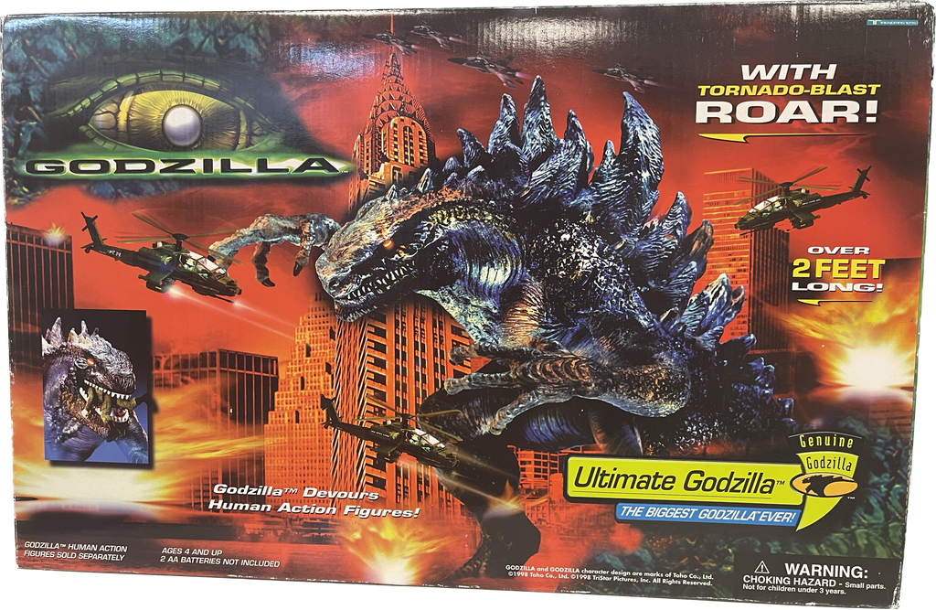 Godzilla Movie Ultimate Godzilla Deluxe Figure 1998 Big Ben's Comix Oasis