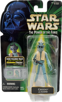 Star Wars Power of the Force Commtech Chip Greedo with Blaster