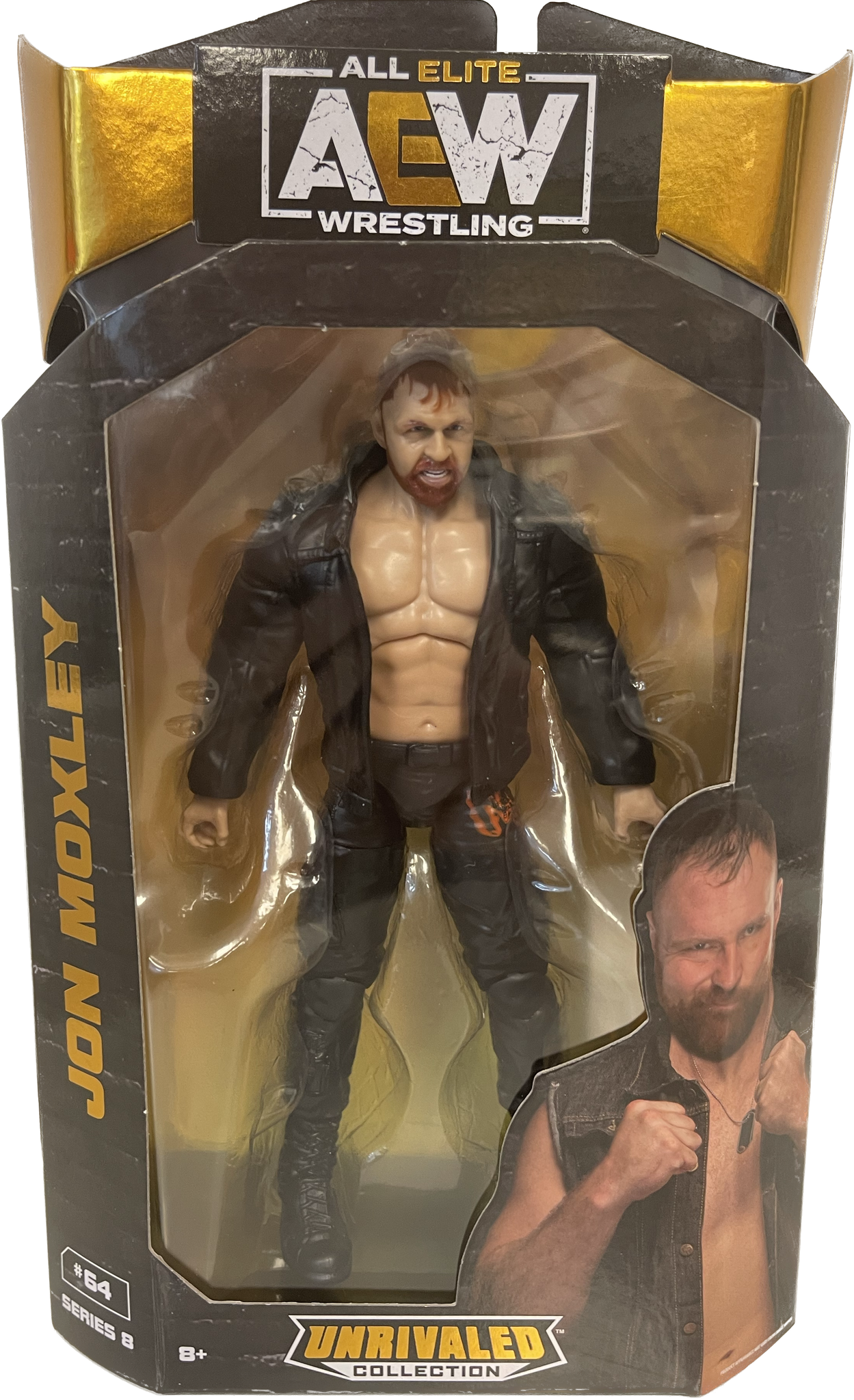 AEW Unrivaled Collection Series 8 #64 Jon Moxley