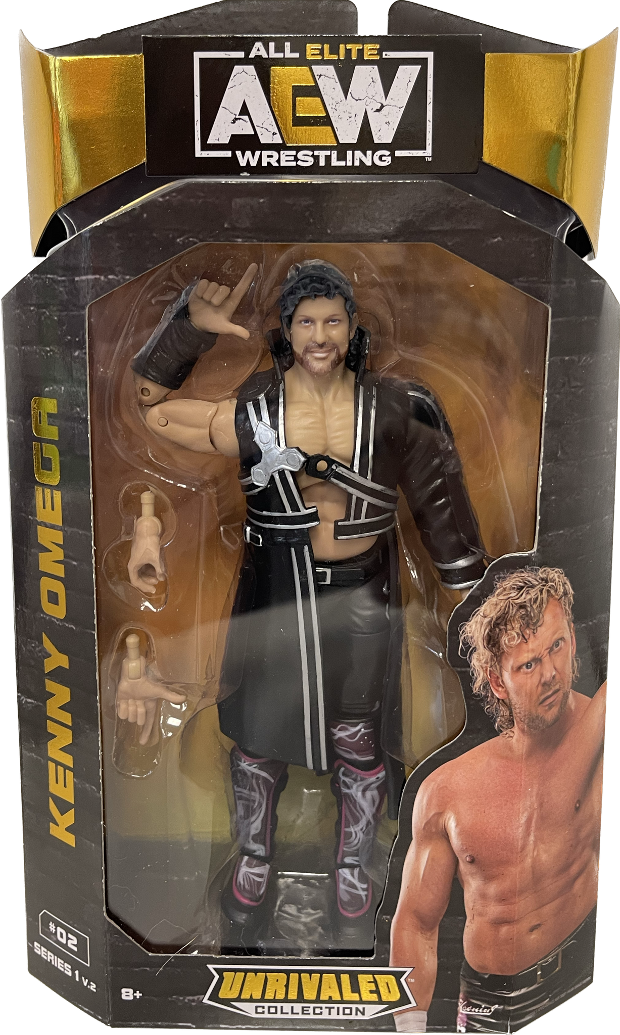 AEW Unrivaled Collection Series 1 #02 V.2 Kenny Omega