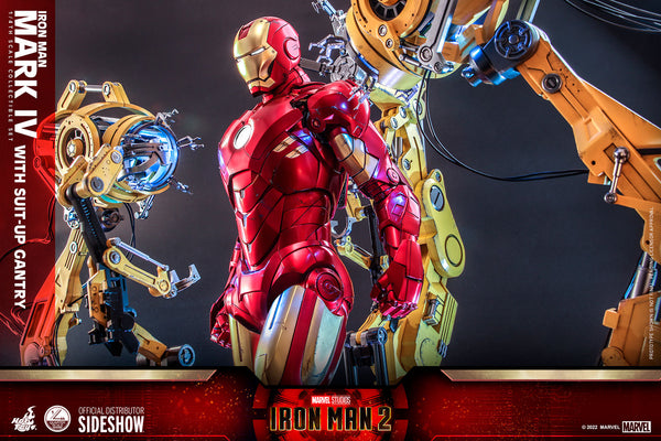 Iron Man Mark IV With Suit-Up Gantry Quarter Scale Collectible Set