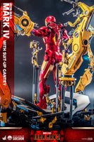 Iron Man Mark IV With Suit-Up Gantry Quarter Scale Collectible Set