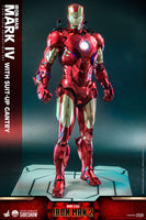 Iron Man Mark IV With Suit-Up Gantry Quarter Scale Collectible Set