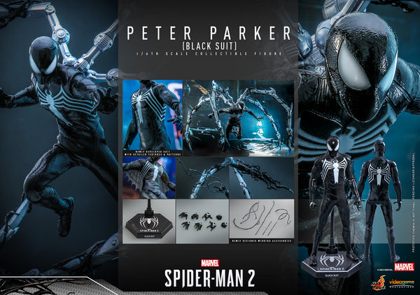 Peter Parker (Black Suit) Sixth Scale Figure