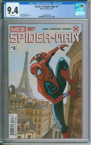 W.E.B. Of Spider-Man #3 CGC 9.4 2021