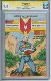 Miracleman #9 CGC Signature Series 9.4 Signed By John Totleben