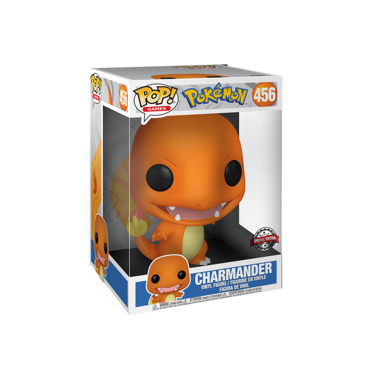 Charmander Jumbo Funko Pop #456 – Big Ben's Comix Oasis