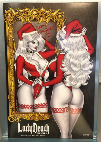 Lady Death: MASTERS RICHARD ORTIZ #1 JOLLY EDITION Limited Edition 92/99!