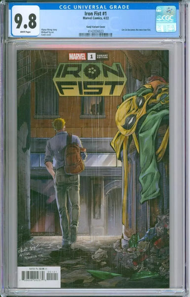 Marvel Comics Iron Fist #1 CGC 9.8 Gunji Variant Cover