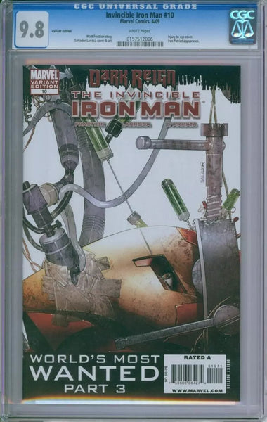 The Invincible Iron Man #10 CGC 9.8 Variant