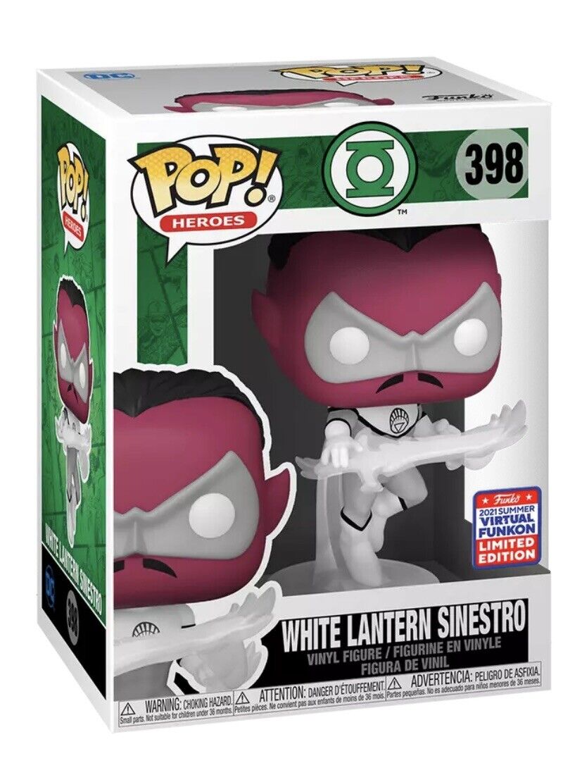 White Lantern Sinestro Funko Pop #398