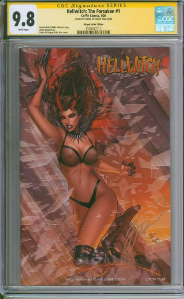 Hellwitch: The Forsaken #1 CGC Signature Series 9.8 Dawn Mcteigue