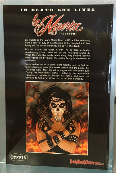 LA MUERTA: DESCENT #1 - SKELETIA EDITION - LTD to 200 COFFIN COMICS