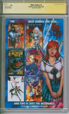 White Widow #5 CGC Signature Series 9.8 Jamie Tyndall Sketch