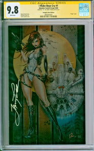 Absolute Comics I Make Boys Cry #1 CGC Signature Series 9.8 Jamie Tyndall