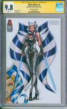 White Widow #5 CGC Signature Series 9.8 Jamie Tyndall Sketch