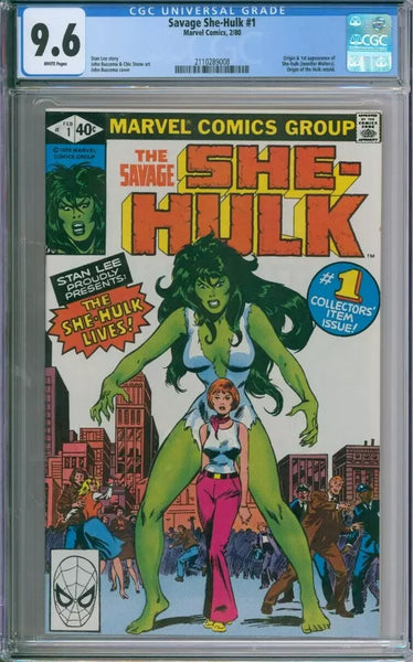 The Savage She-Hulk #1 CGC 9.6 1st Appearance Of She-Hulk