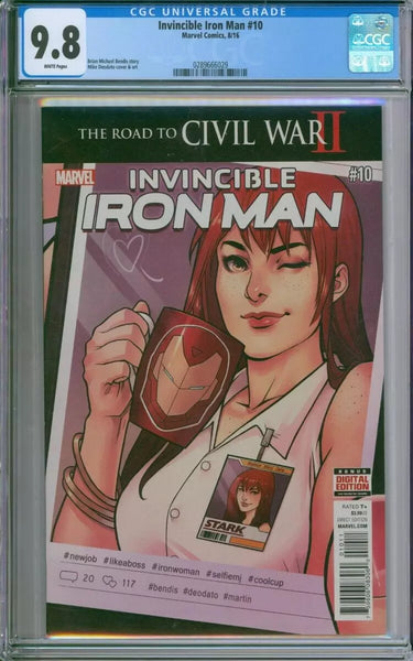 Invincible Iron Man #10 CGC 9.8