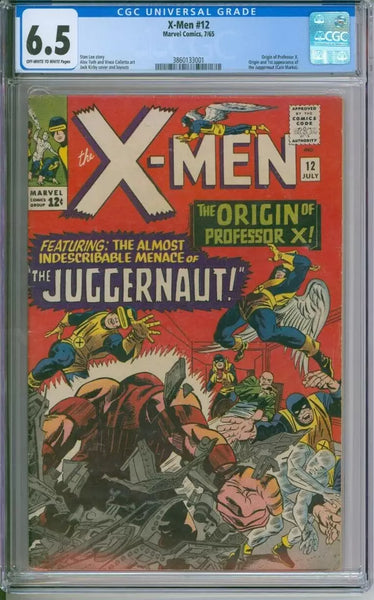 X-Men #12 CGC 6.5 1st Appearance Of The Juggernaut