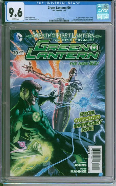 New 52 Green Lantern #20 CGC 9.6