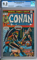 Conan The Barbarian #23 CGC 9.2