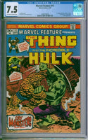 Marvel Feature #11 CGC 7.5 1st Thing Solo Book