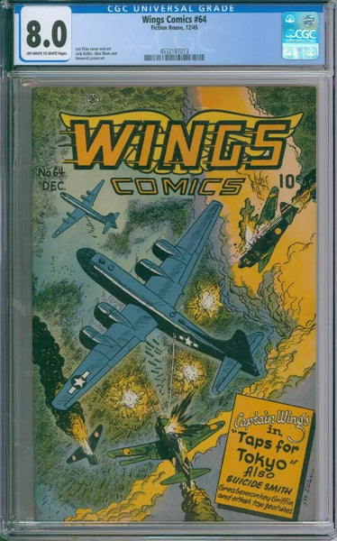 Wings Comics #64 CGC 8.0