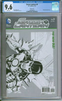 New 52 Green Lantern #0 CGC 9.6 Sketch Cover